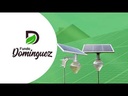 LAMPARA SOLAR TIPO MELOCOTON PANEL SOLAR 5V/40W BATERIA LIFEPO4 3.2V-S6AH 880LM / BCT-OLP1 .0