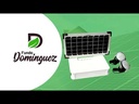 GENERADOR SOLAR PORTATIL BTC 80WH BATERIA LIFEPO4 PANEL SOLAR 5V/15W / BCT-CF1 .0
