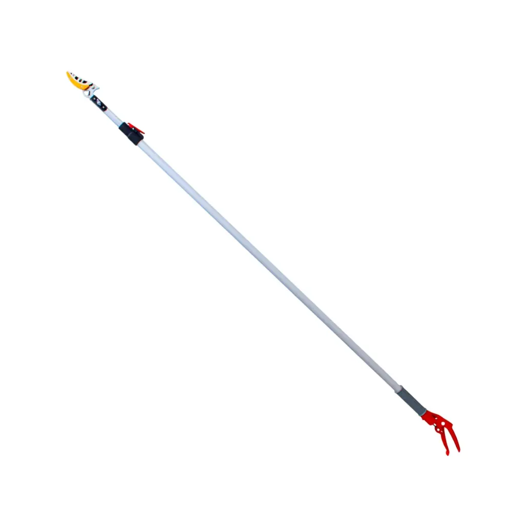 TIJERA VARILLA TELESCOPICA PODADOR / COSECHA CON CLIP AGARE CAP.CORTE 15MM (1800MM-3000MM) / TS002