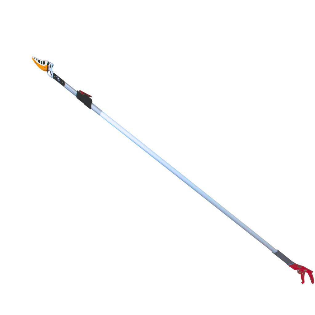 TIJERA VARILLA TELESCOPICA PODADOR / COSECHA CON CLIP AGARE CAP.CORTE 15MM (2400MM-4200MM) / TS001