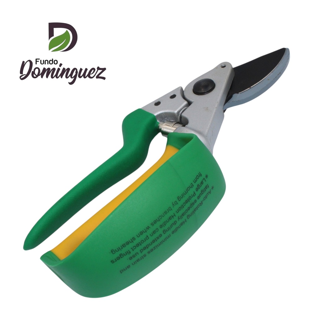 PODADOR PREMIUM  MANGO ROTATIVO  215MM - BYPASS MAX DI./ CORTE 20MM / MADERA VERDE WINLAND / 3102A