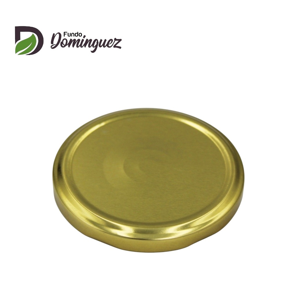 TAPA TWIST OFF DORADO RSB FC C/B Ø 82 / TTD82 