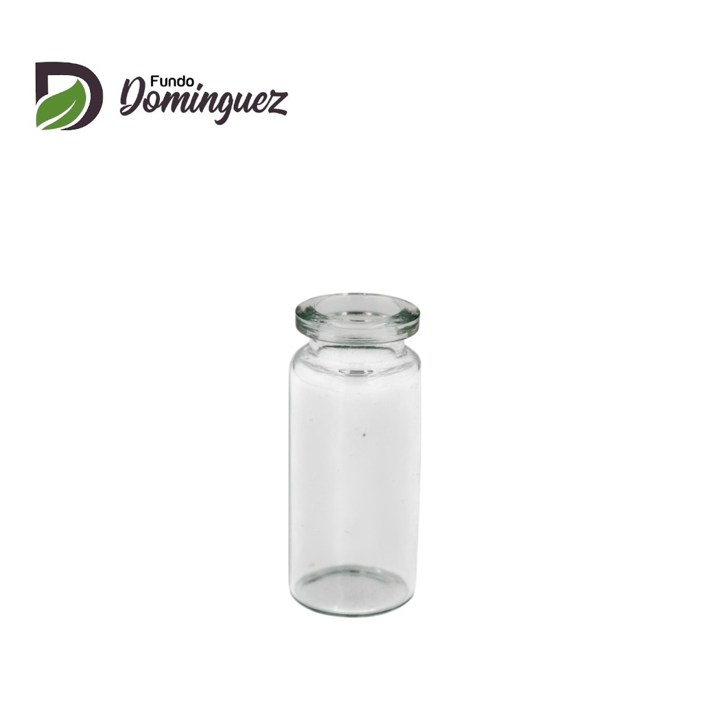BOTELLA MINIATURA VIAL CN TRANSPARENTE 10ML B/C / BMV10
