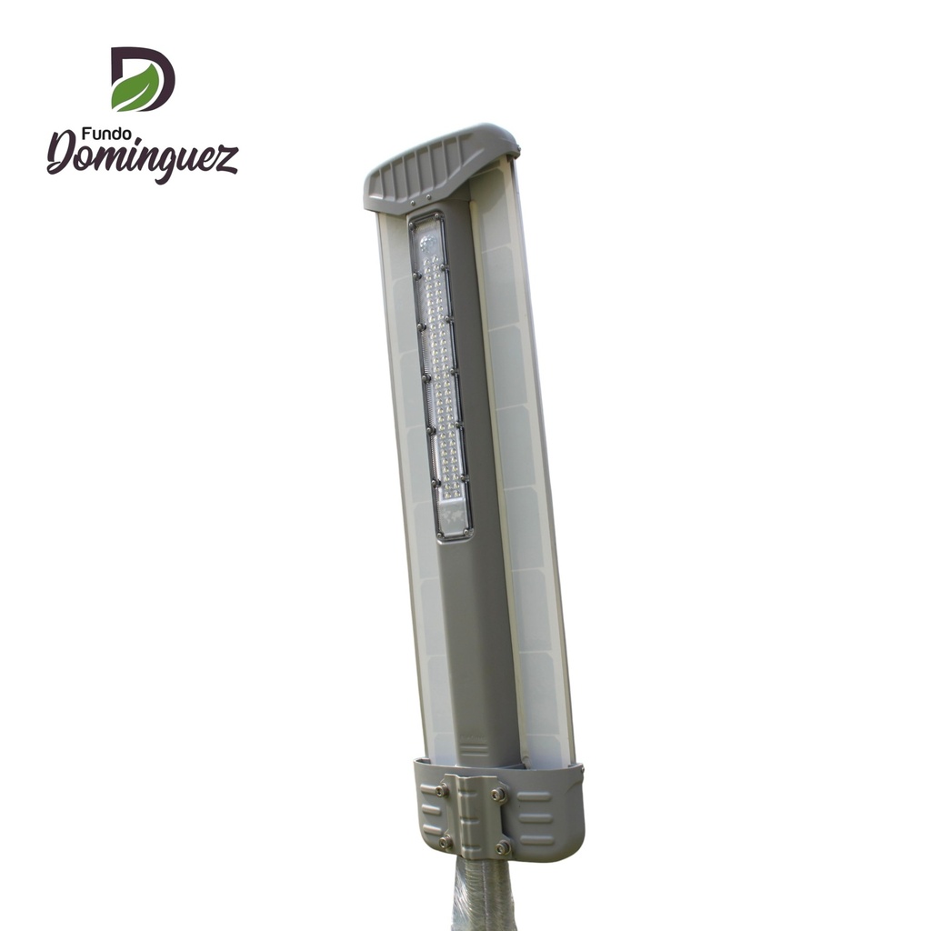 LAMPARA SOLAR PANEL INCORPPORADO BATERIA LITIO LIFEPO4 3.2V Y 20AH DE 1260LM TRABAJO 3-5 MT. / BCT-OLF-25W