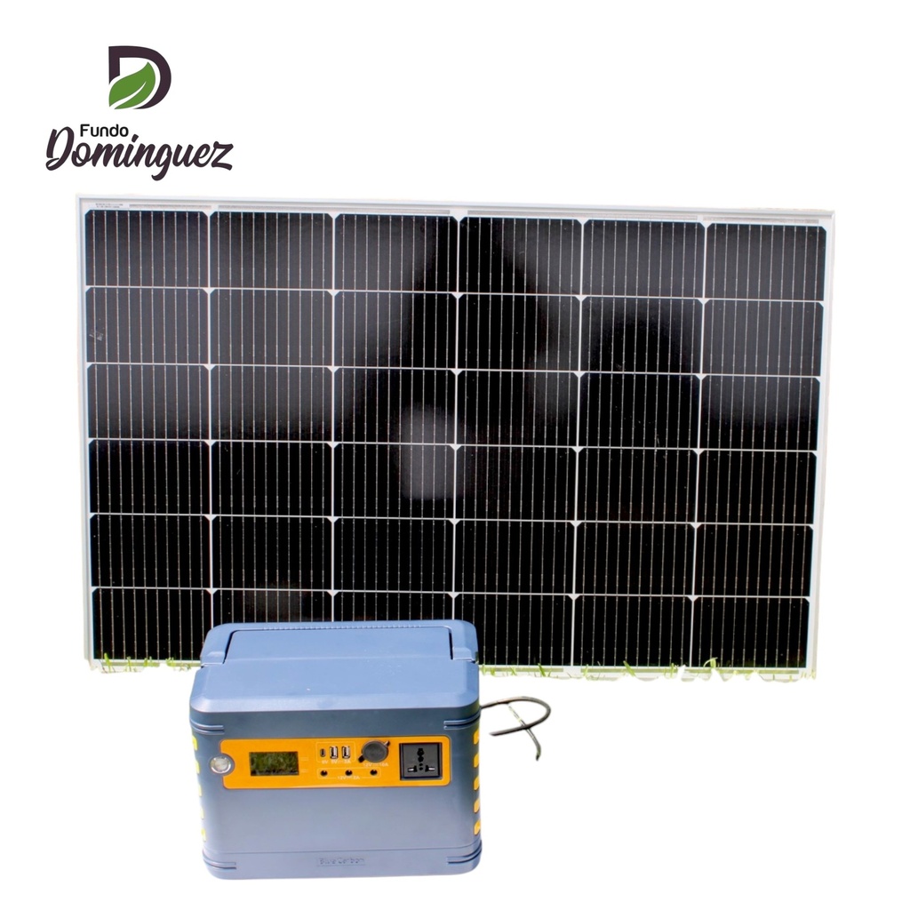 GENERADOR SOLAR PORTATIL BTC 1KWH INVERSOR 1000WH PANEL SOLAR MONOCRISTALINO 160W / BCT-SPS-12-80