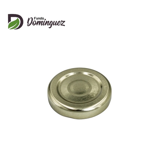 [TTD43] TAPA TWIST OFF DORADO RTB C/B Ø 43 / TTD43