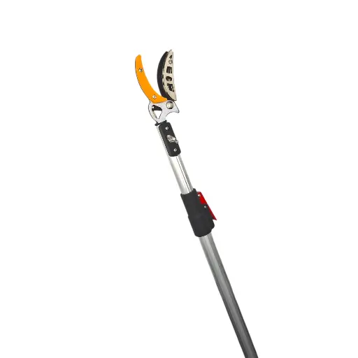 [TS001] TIJERA VARILLA TELESCOPICA PODADOR / COSECHA CON CLIP AGARE CAP.CORTE 15MM (2400MM-4200MM) / TS001